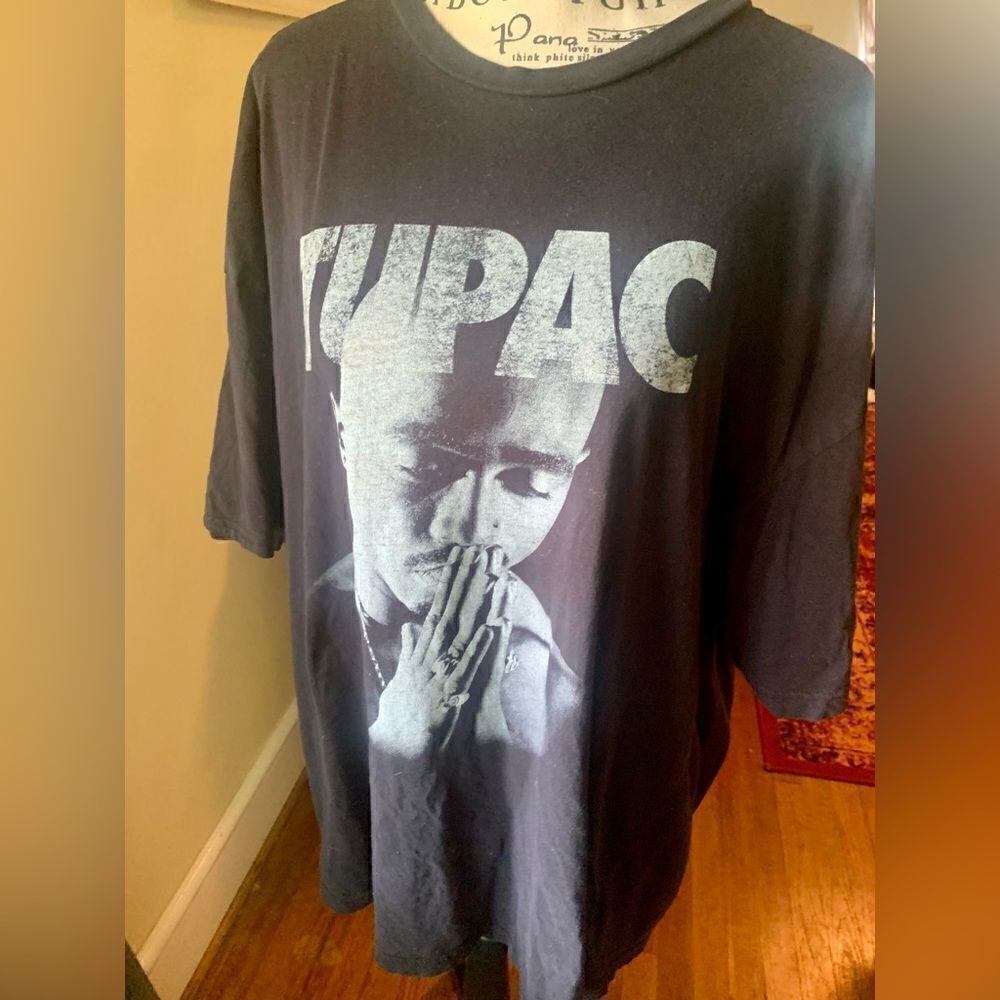 2PAC Black Tee - Picture 2 of 5